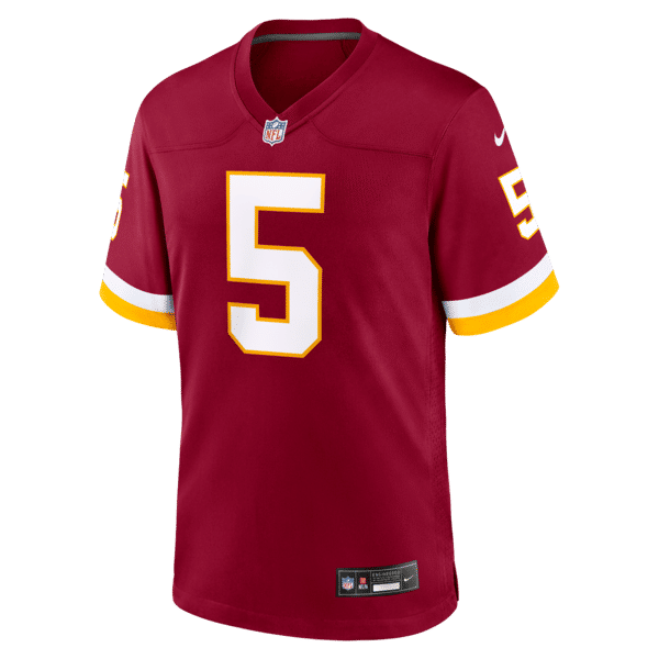Nike Washington Commanders Jayden Daniels Game Jersey Burgundy