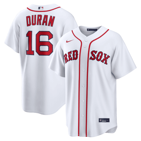 Nike Jarren Duran Boston Red Sox Home Replica Jersey White
