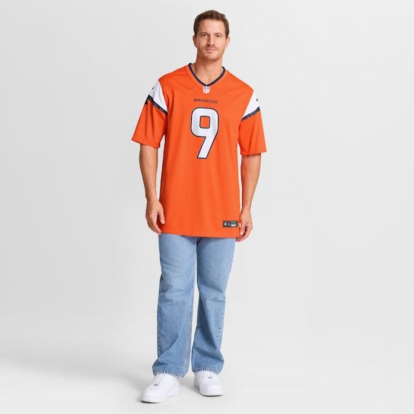 Nike Talanoa Hufanga Denver Broncos Game Jersey Orange