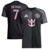 Adidas Rodrigo De Paul Inter Miami CF 2025 The Fortitude Kit Replica Jersey Black