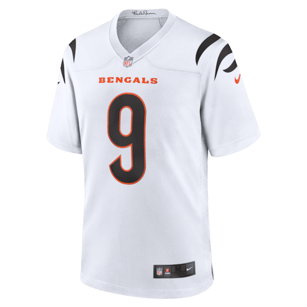 Nike Joe Burrow Cincinnati Bengals Game Jersey White