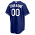Nike Los Angeles Dodgers Alternate Replica Custom Jersey Royal