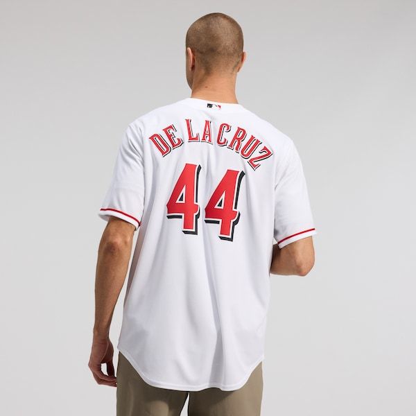 Nike Elly De La Cruz Cincinnati Reds Alternate 2 Replica Jersey White
