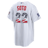 Nike Juan Soto New York Mets 2026 All-Star Game Stars & Stripes Stadium Jersey White