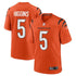 Nike Tee Higgins Cincinnati Bengals Alternate Game Jersey Orange