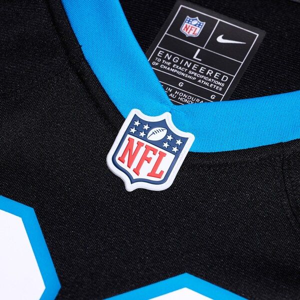 Nike Jalen Coker Carolina Panthers Game Jersey Black