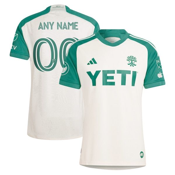Adidas Austin FC 2024 The Armadillo Kit Authentic Custom Jersey Tan