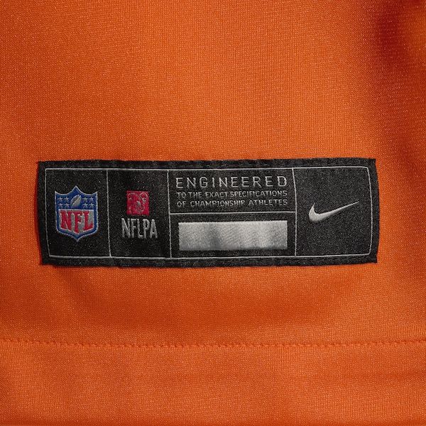 Nike Talanoa Hufanga Denver Broncos Game Jersey Orange