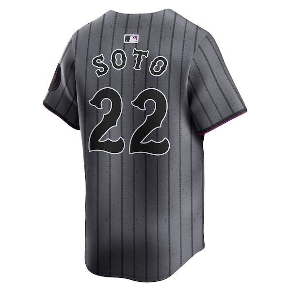 Nike Juan Soto New York Mets City Connect Limited Jersey Gray