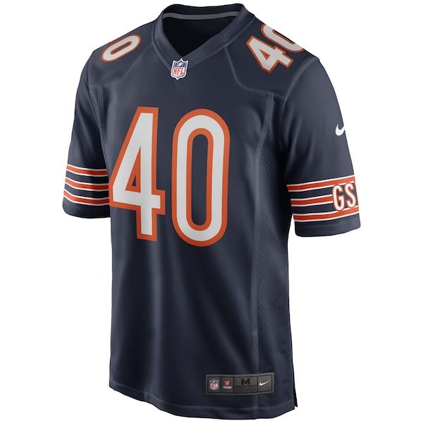 Nike Gale Sayers Chicago Bears Retired Player Game Jersey Navy