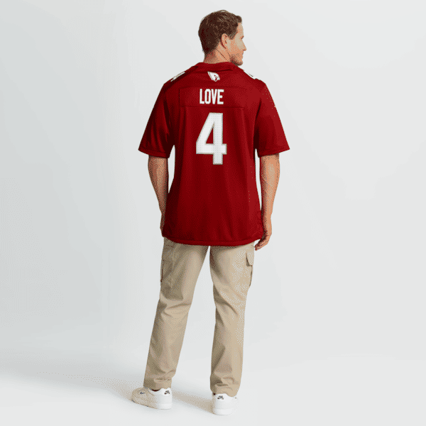 Nike Jeremiyah Love Arizona Cardinals 2026 NFL Draft First Round Pick No. 3 Game Jersey Cardinal