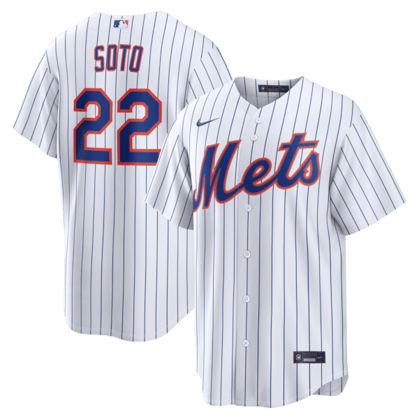 Nike Juan Soto New York Mets Home Replica Jersey White