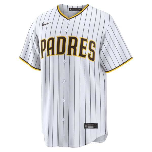 Nike San Diego Padres Home Replica Custom Jersey White