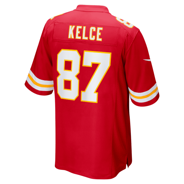 Nike Travis Kelce Kansas City Chiefs Game Jersey Red