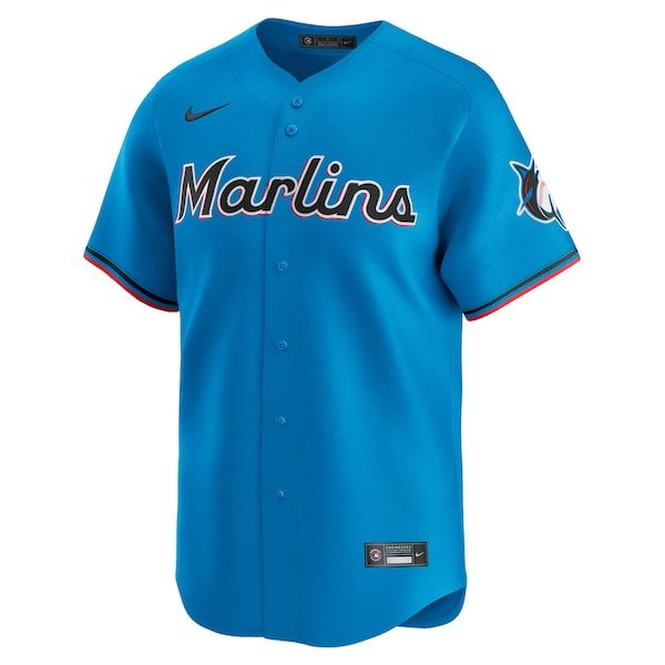 Nike Miami Marlins Alternate Limited Jersey Blue