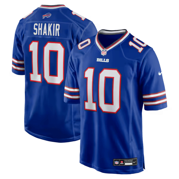 Nike Khalil Shakir Buffalo Bills Game Jersey Royal