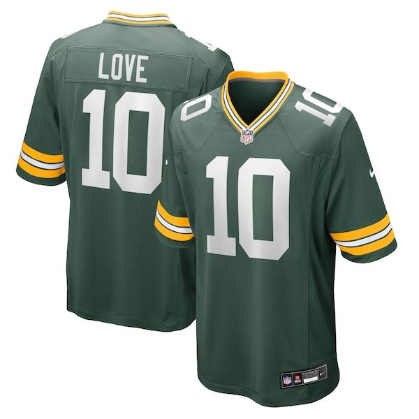 Nike Jordan Love Green Bay Packers Game Jersey Green