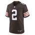 Nike Shedeur Sanders Cleveland Browns Game Jersey Brown