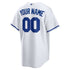 Nike Kansas City Royals Home Replica Custom Jersey White