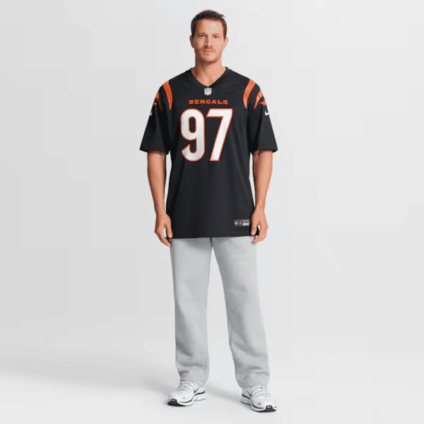 Nike Dexter Lawrence II Cincinnati Bengals Game Jersey Black