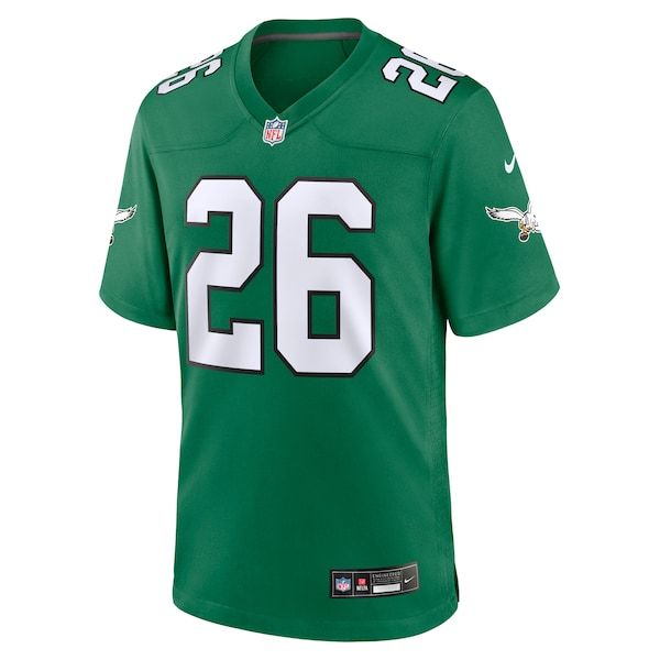Nike Saquon Barkley Philadelphia Eagles Alternate Game Jersey Kelly Green