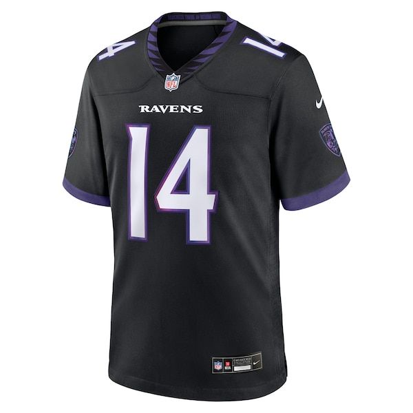 Nike Kyle Hamilton Baltimore Ravens Alternate Game Jersey Black