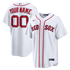 Nike Boston Red Sox Home Replica Custom Jersey White