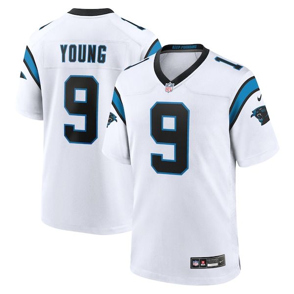 Nike Bryce Young Carolina Panthers Game Jersey White