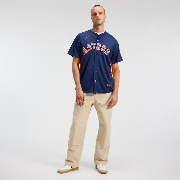 Nike Jose Altuve Houston Astros Alternate Limited Player Jersey Navy