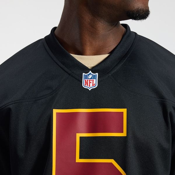 Nike Washington Commanders Jayden Daniels Alternate Game Jersey Black