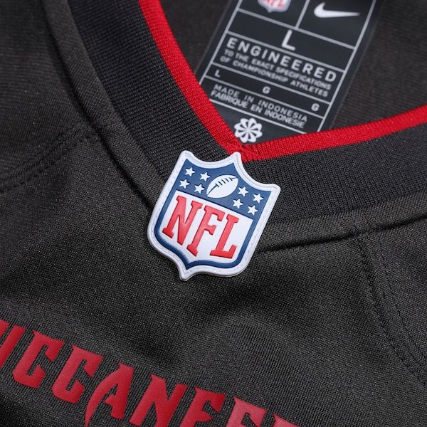 Nike Tampa Bay Buccaneers Custom Game Jersey Pewter