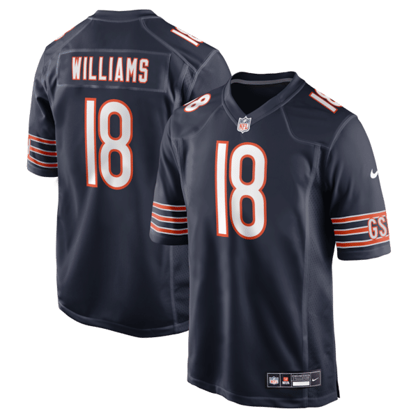 Nike Caleb Williams Chicago Bears Game Jersey Navy