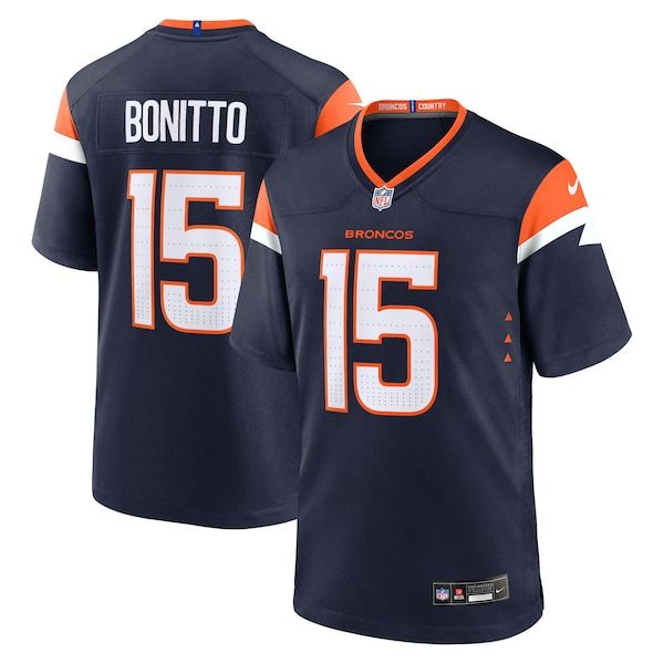 Nike Nik Bonitto Denver Broncos Alternate Game Jersey Navy