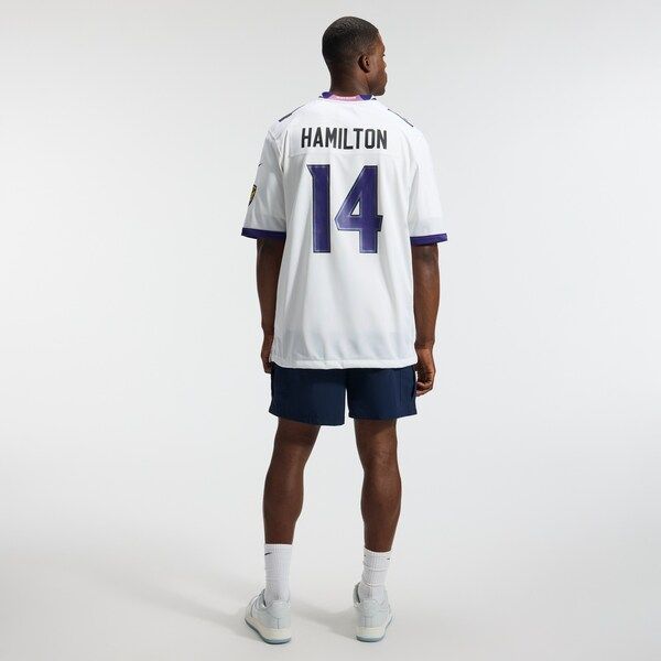 Nike Kyle Hamilton Baltimore Ravens Game Jersey White