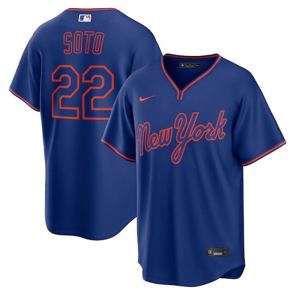 Nike Juan Soto New York Mets Alternate Replica Jersey Royal