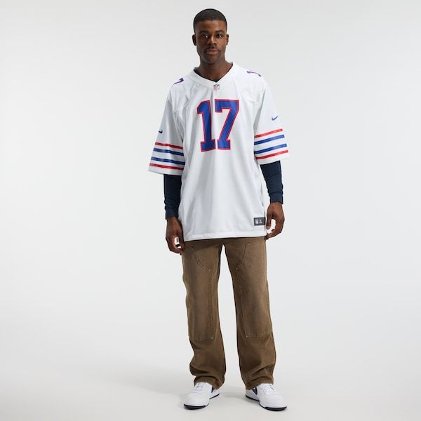 Nike Josh Allen Buffalo Bills Alternate Game Jersey White
