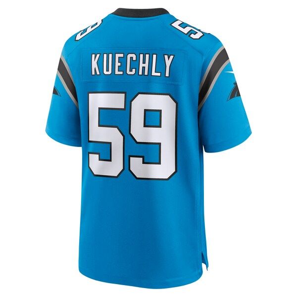 Nike Luke Kuechly Carolina Panthers Alternate Game Jersey Blue