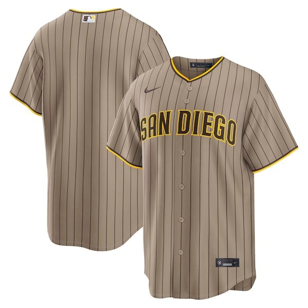 Nike San Diego Padres Alternate Replica Jersey Sand