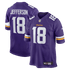Nike Justin Jefferson Minnesota Vikings Game Jersey Purple