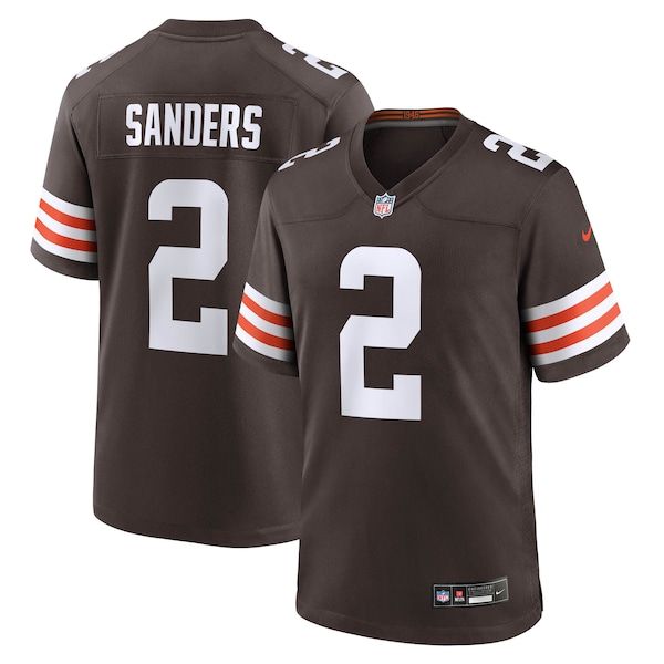 Nike Shedeur Sanders Cleveland Browns Game Jersey Brown