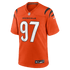 Nike Dexter Lawrence II Cincinnati Bengals Alternate Game Jersey Orange