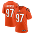 Nike Dexter Lawrence II Cincinnati Bengals Alternate Game Jersey Orange