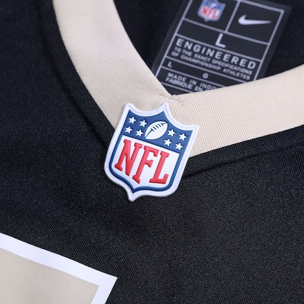 Nike Cameron Jordan New Orleans Saints Game Jersey Black