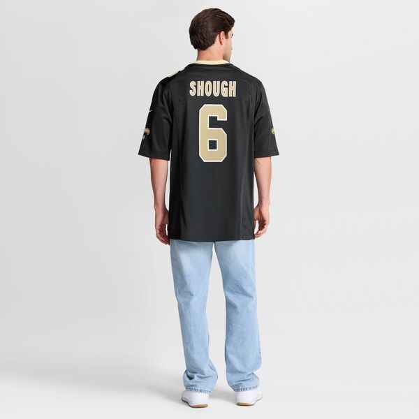 Nike Tyler Shough New Orleans Saints Game Jersey Black