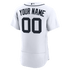 Nike Detroit Tigers Home Authentic Custom Jersey White