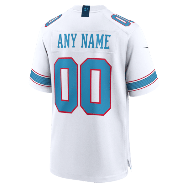 Nike Tennessee Titans Custom Game Jersey White
