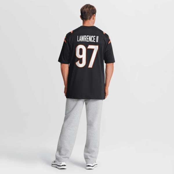 Nike Dexter Lawrence II Cincinnati Bengals Game Jersey Black
