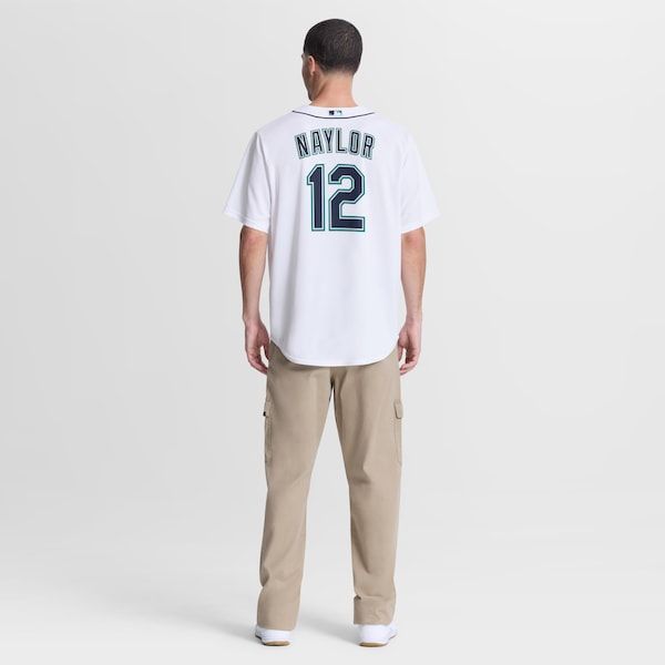 Nike Josh Naylor Seattle Mariners Home Replica Jersey White