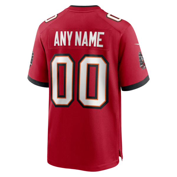 Nike Tampa Bay Buccaneers Custom Game Jersey Red