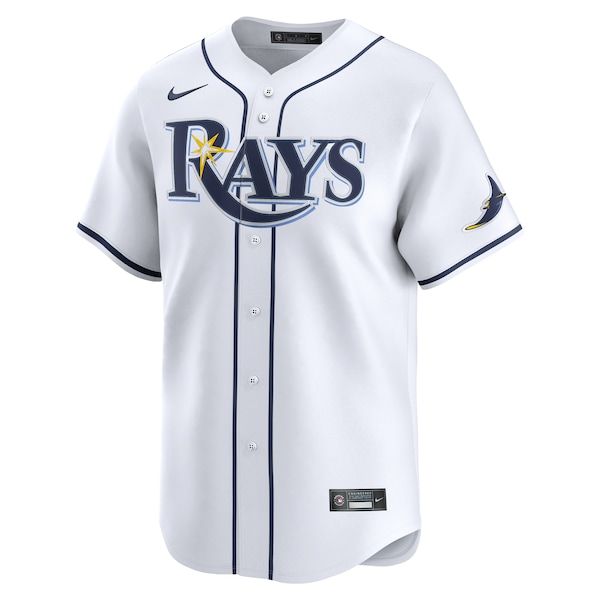 Nike Tampa Bay Rays Home Limited Custom Jersey White